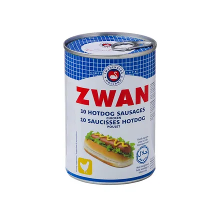 ZWAN ZWANENBERG SALSICHAS DE POLLO EN LATA 200GR