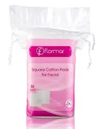 SQUARE COTTON PADS FOR FACIAL – ALGODÓN