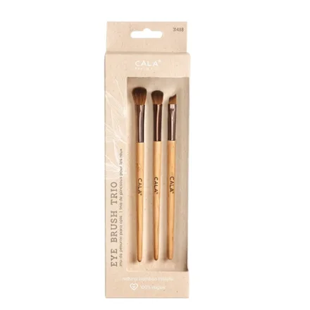 Brocha Cala Bamboo Eye Brush Trio 3PCS