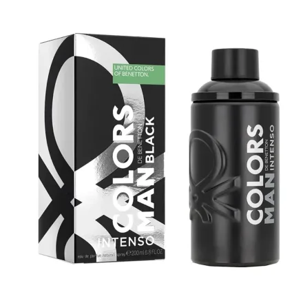 Benetton Colors Man Black Intenso Edp 200ml