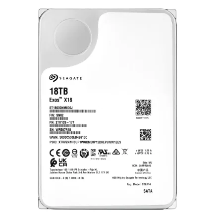 Seagate Exos X18 Enterprise Sata 3 18TB