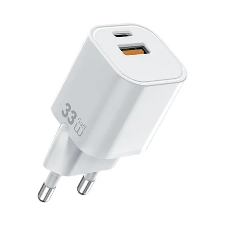 Cargador Luxor Lx Fc1733 W Usb C Y Usb A 33 W Multi Port Fast Charging