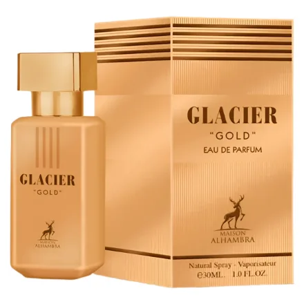 Perfume Maison Alhambra Glacier Gold Eau Parfum Masculino 30ml