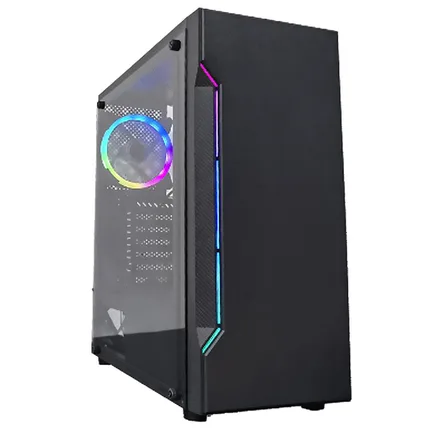 Gabinete Gamer Satellite Rgb Con 1 Coolers Atx