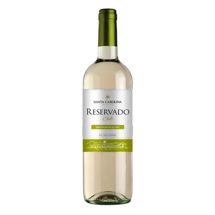 Vino Chileno Blanco Santa Carolina Reservado Sauv Blanc 750ml