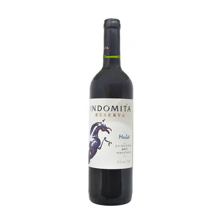 Vino Chileno Tinto Indomita Reserva Merlot 750ml