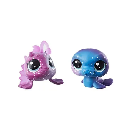 Brinquedo Hasbro Littlest Pet Shop Pack 2 Aquatic