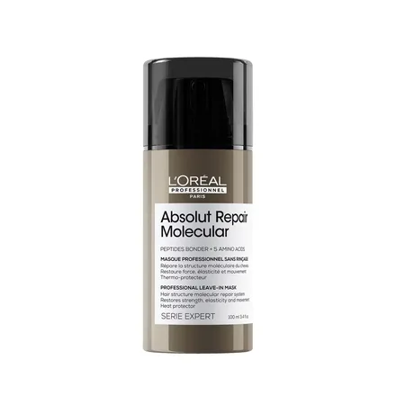 Mascarilla Sin Aclarado Oreal Absolut Molecular Leave In 100ml