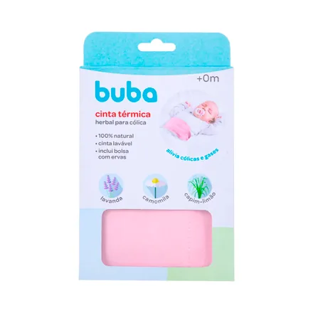 Cinta Termica P/Colicos Rosa Buba 14187