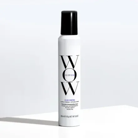 Wow Color Control Purple Toning Plus Styling Foam 200ml