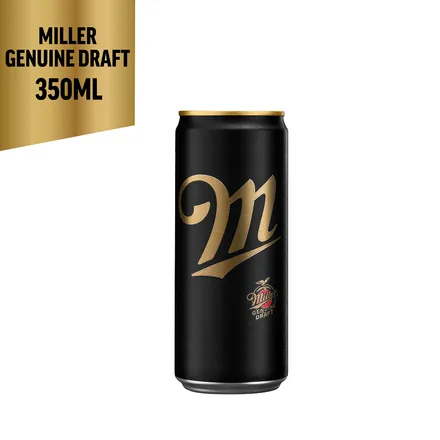 Cerveza Miller Genuine Draft Lata 350ml