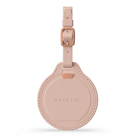 Llavero Satechi ST-LFALTR Vegan-Leather Findall Luggage Tag - Rose