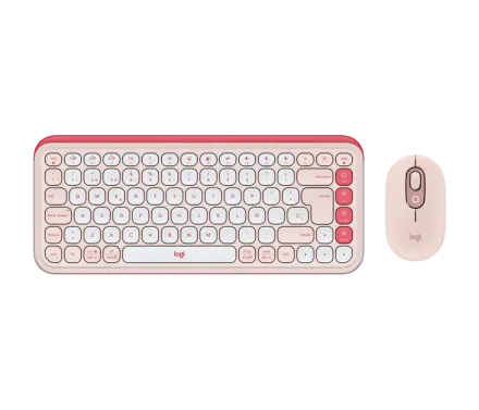 Teclado Mouse Pop Icon Combo Esp 920