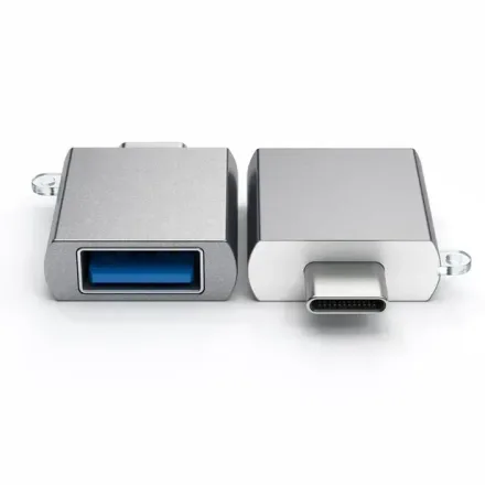 SATECHI ADAPTADOR ST-TCUAM USB-C A USB-A SPACE GRAY