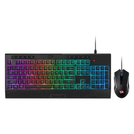 Gamer Teclado Mouse Redragon S151 Rgb