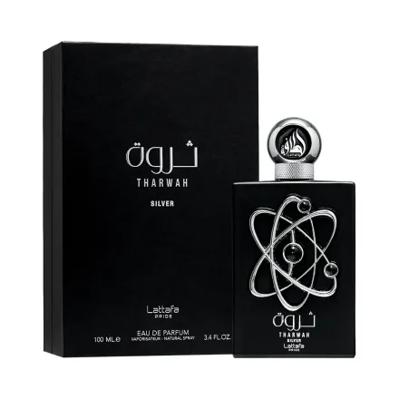 Perfume Lattafa Tharwah Silver Edp Masculino 100ml
