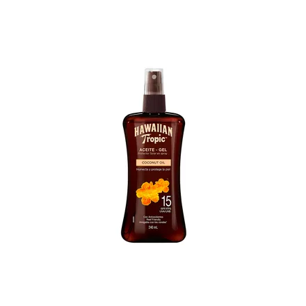 Hawaiian Tropic Coconut Oil Spf 15 Spray 240ml