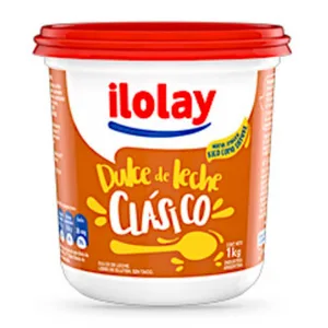 DOCE DE LEITE ARGENTINO ILOLAY POTE 1KG