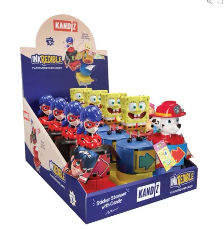 NICKELODEON CARAMELOS INKREDIBLE VARIEDAD MIX 8G