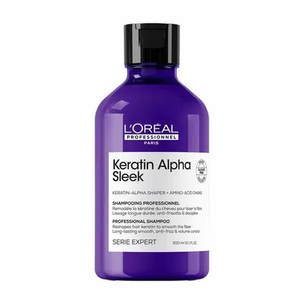 Oreal Keratin Alpha Sleek Shampoo 300ml