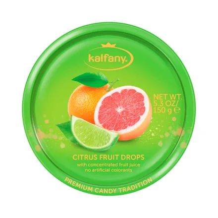 Caramelo Kalfany Citrus Fruit 150 Gr
