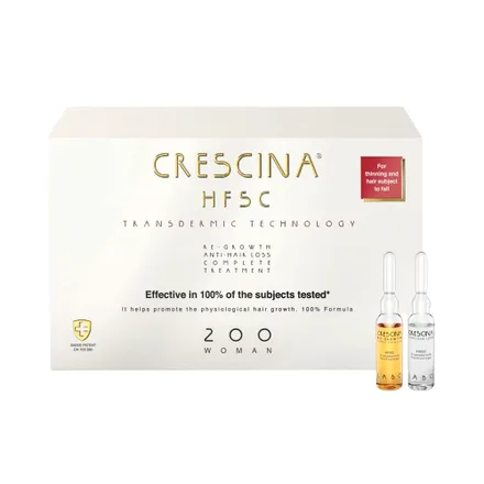 Ampolla Crescina Hfsc Transdermic Treatment Re Growth 200 Woman 20 Piezas