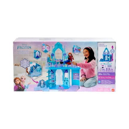 Juguete Mattel Disney Frozen Palacio Hielo Elsa Jgg 4