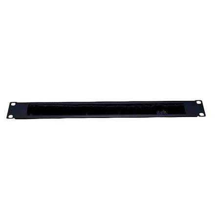 Rack Acess 19 1U Painel Guia Cabos Escova