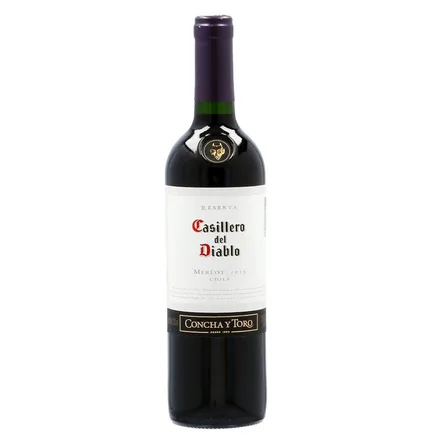 Vino Concha Toro Reserva Casillero Del Diablo Merlot 750ml
