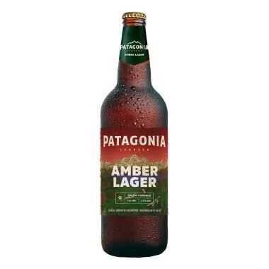 Cerveja Patagonia Caramelo Amber Lager Garrafa 730ml