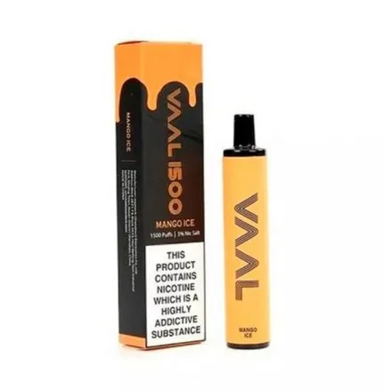 Pod Descartavel Vaal 1500 Puffs 5 Nic Salt Mango