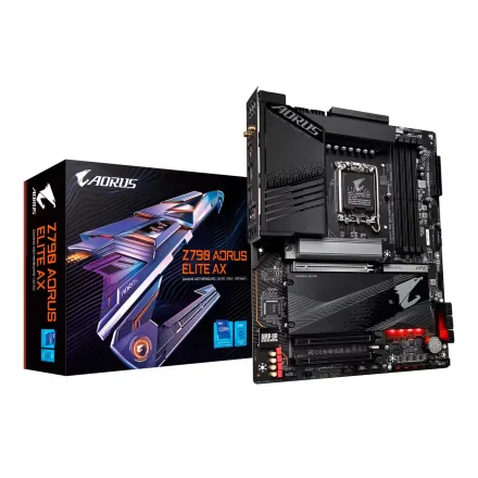 Placa Mae Gigabyte Z790 Aorus Elite Ax Ddr 4 Socket Lga 1700 Chipset Atx