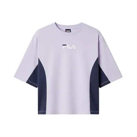 Remera Fila F12 3479 Color Block Letter Femenino