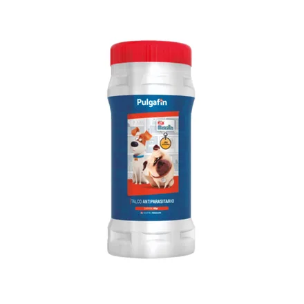 Talco Mascotas Pulgafin Antiparasitario 100g