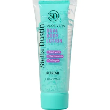 Stella Dustin Locion Doble Cuerpo Refresh Aloe Vera 200ml