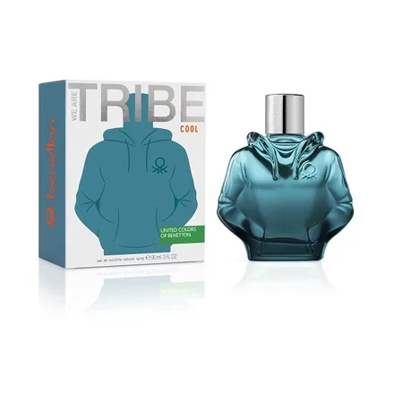 Benetton We Are Tribe Cool Masculino Eau Toilette 90ml