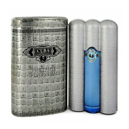 Cuba Prestige Platinum Masculino Eau Toilette 90ml