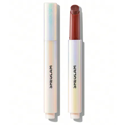 Batom SHEGLAM Pout Perfect Shimmer Sepia Kiss