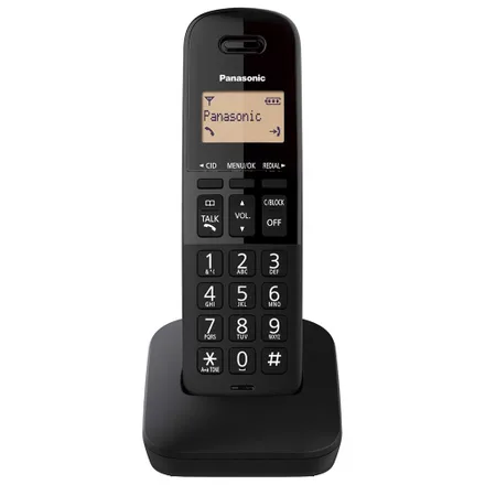 Teléfono Inalámbrico Panasonic KX-TGB310LAB con Identificador de Llamadas - Negro