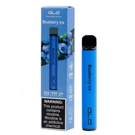 Vape Descartavel Ald 600 Puff Blueberry