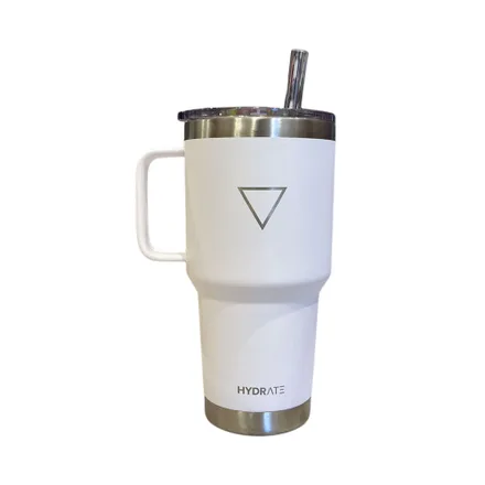 Vaso Termico Hydrate Pico Agarre Blanco 887ml