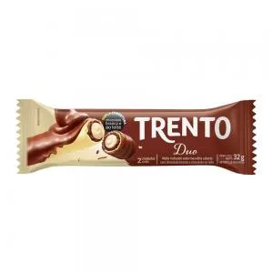 Chocolate Peccin Trento Duo Ao Leite 32g