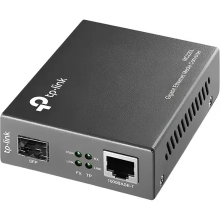 TP-LINK CONVERSOR DE FIBRA MC220L MULTIMIDIA GIGABIT SFP
