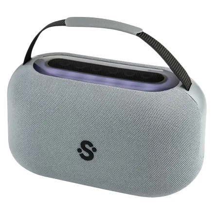 Speaker Portátil Smartfy CS03G Bluetooth - Cinza