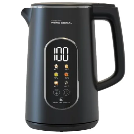 Jarra Eletrica Electrobras Prime Digital Ebje 10 Watts Litros