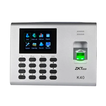 Punto Biometrico Zkteco K40