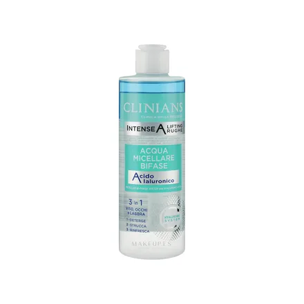 Micelar Bifasica 3 1 Clinians Intense Lifting Rughe 400ml