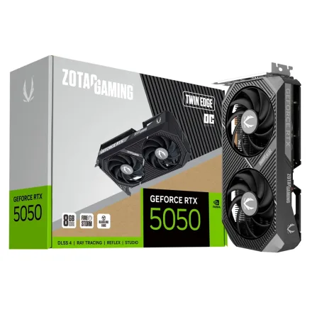 Placa Video Zotac Gaming Twin Edge Oc Geforce Rtx 5050 Gddr 6 Zt 10M