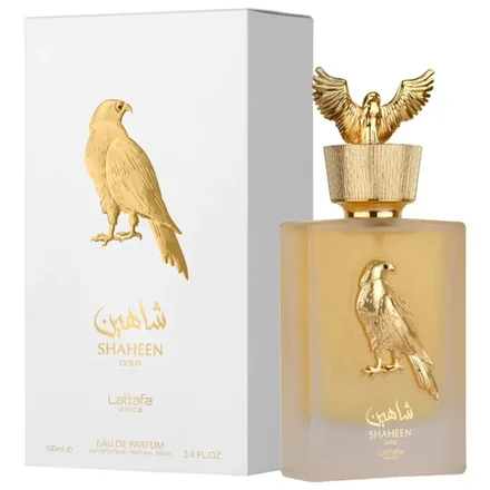 Perfume Lattafa Shaheen Gold Eau Parfum Unissex 100ml