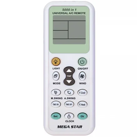 Controle Universal Ar Condicionado Megastar RC01
